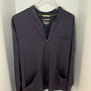 Healing Hands Long Sleeve Scrub Top (men's large)